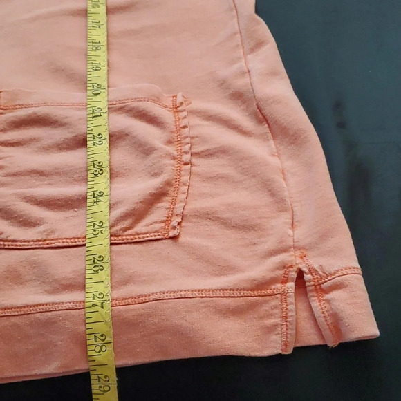 Chico's Weekends Oversized 3/4 Sleeve Top. Soft with front pockets Chicos Size 2 - Picture 6 of 9